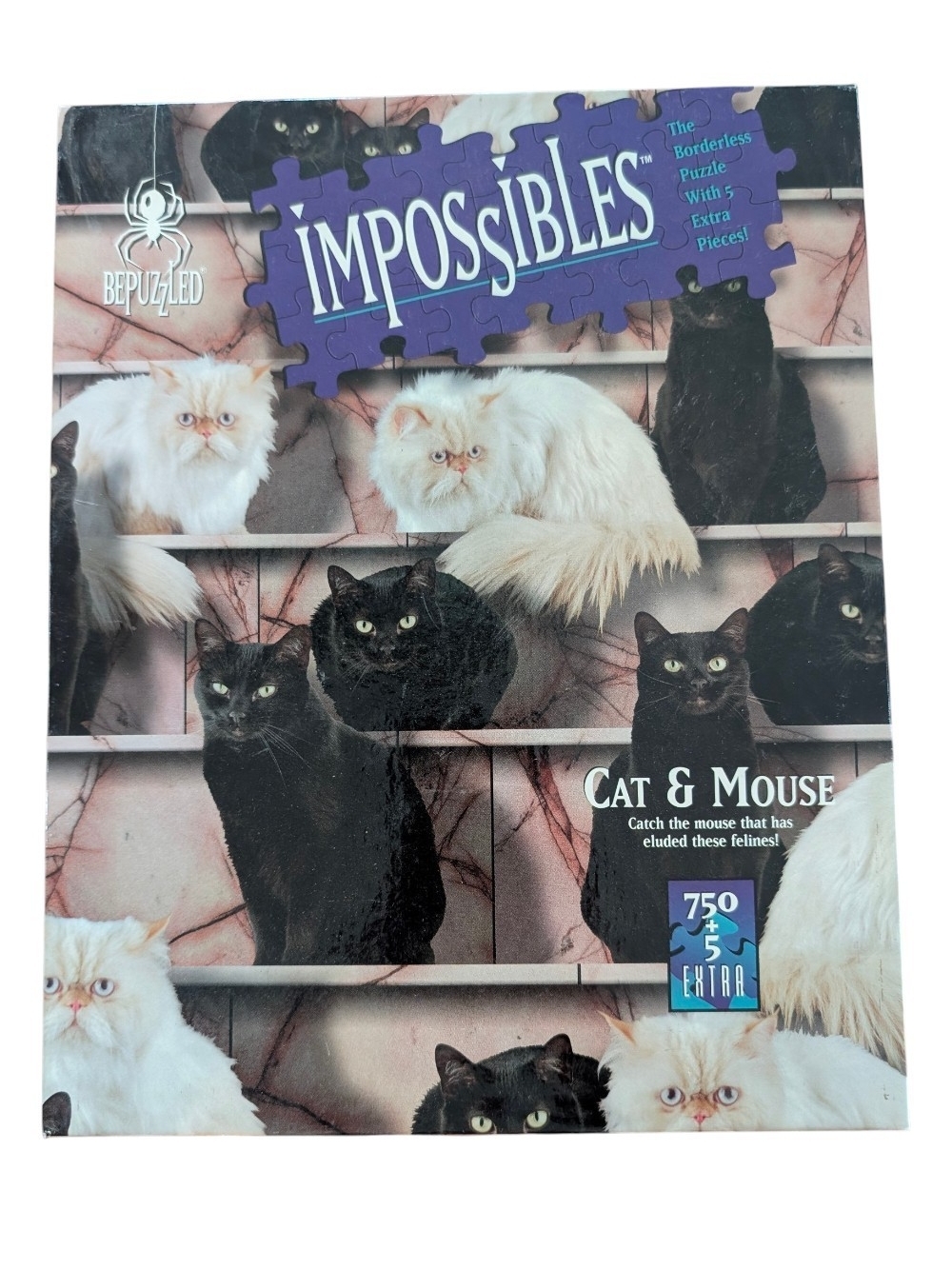 Impossibles "Cat & Mouse" 750-Piece Jigsaw Puzzle by BePuzzled